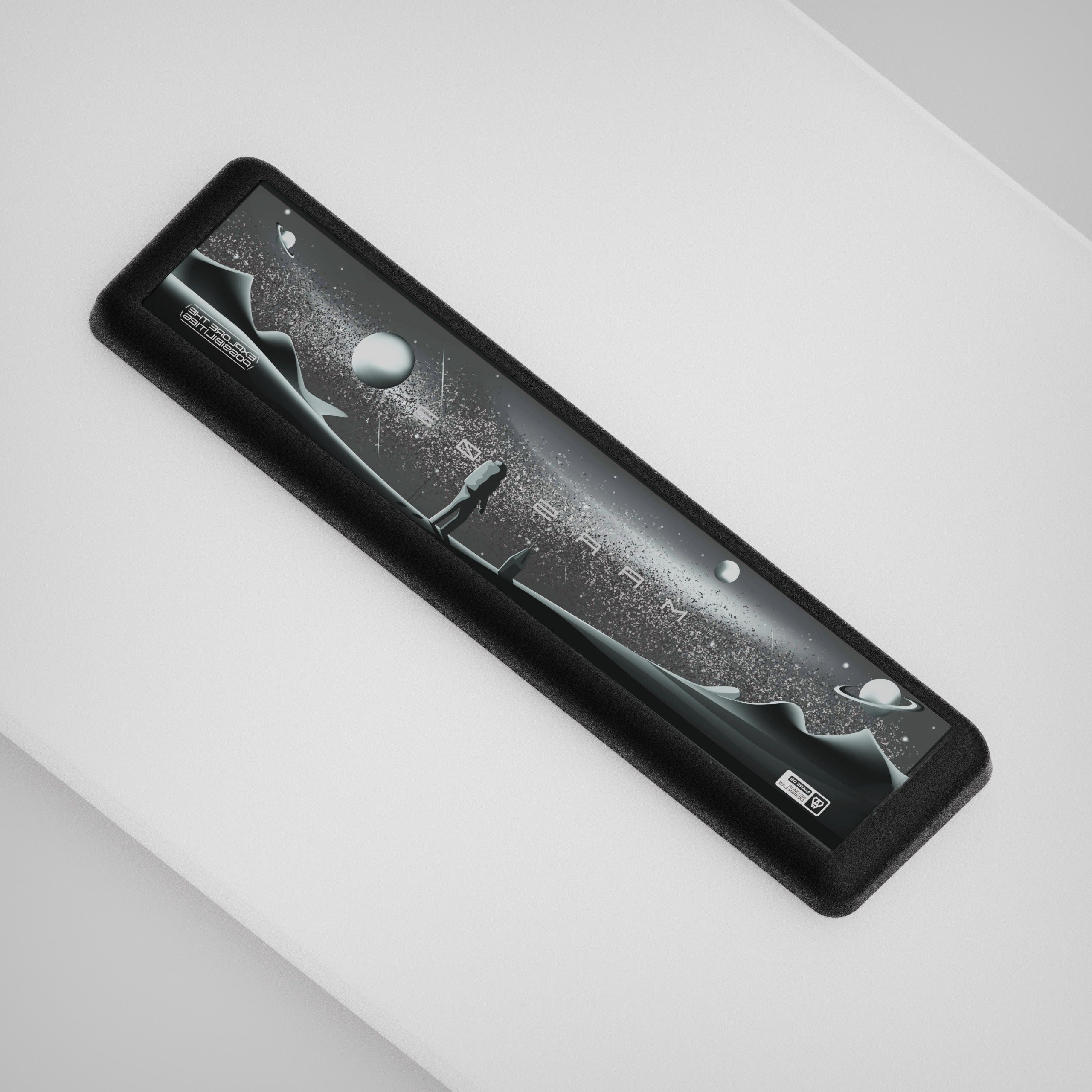 KeysMe keyboard silicone wrist rest for TKL layout mechanical keyboard
