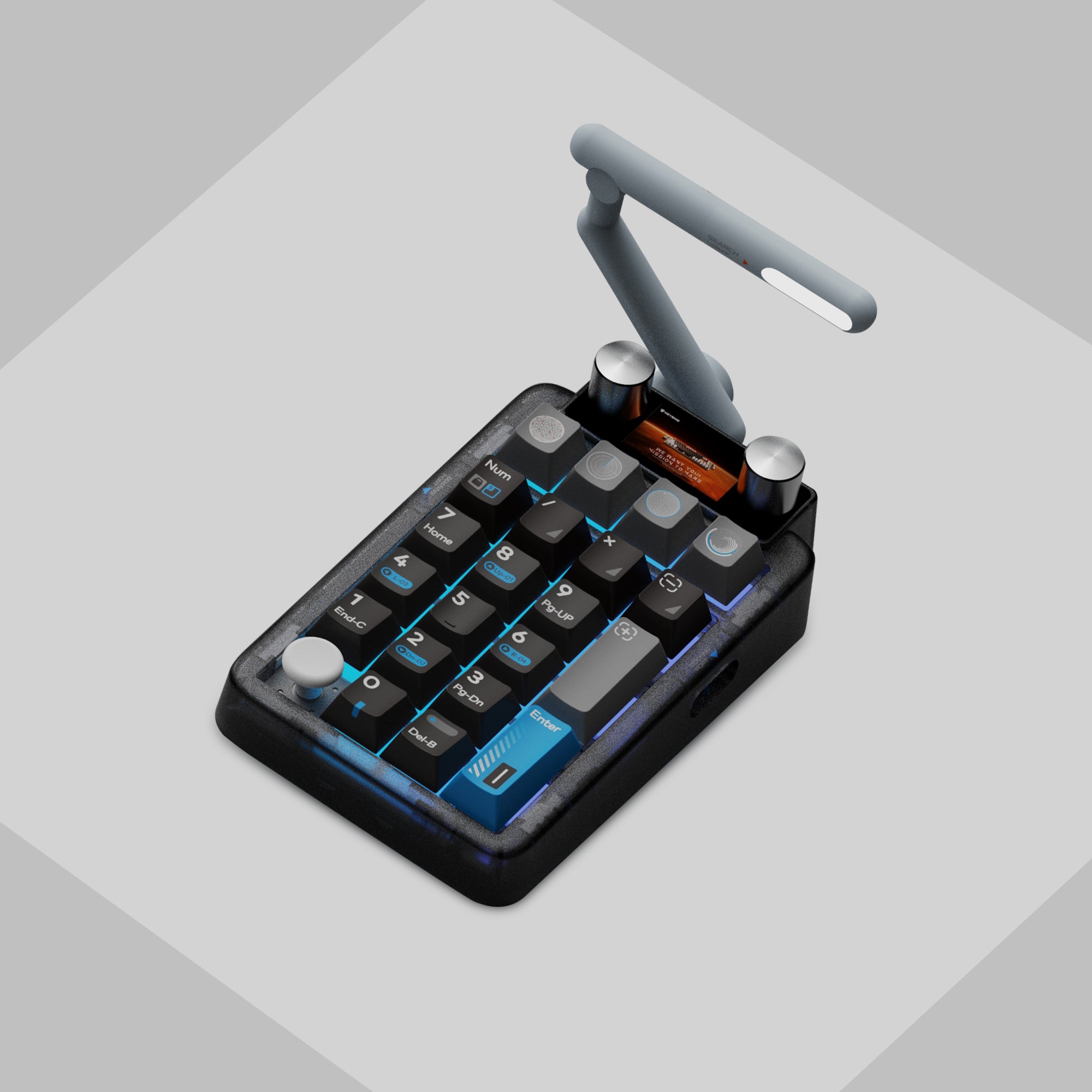 KeysMe Lunar 02 Numpad Custom Mechanical Keyboard