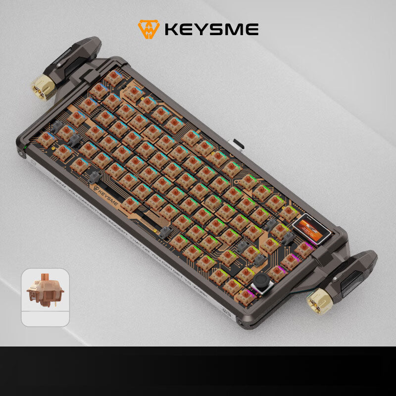 KeysMe Mars 03 Wireless Custom Mechanical Keyboard - KeysMe – KEYSME