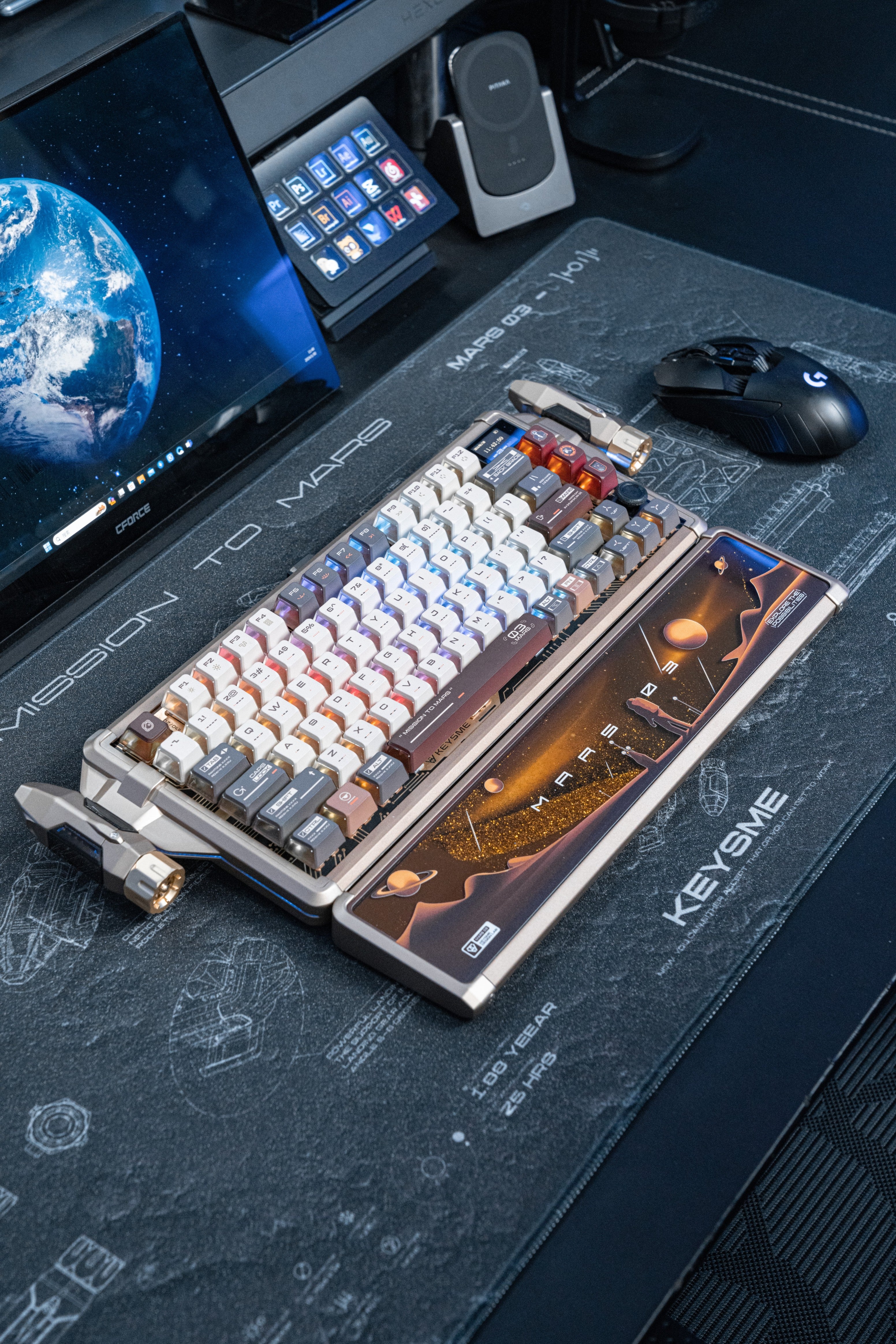 KeysMe Mars 03 Alloy Wrist Rest | Elevate Your Comfort – KEYSME