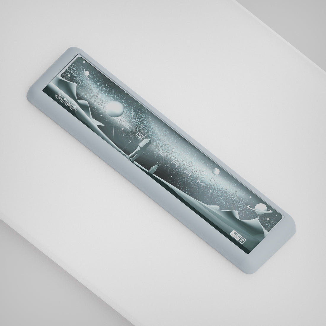 KeysMe keyboard silicone wrist rest for TKL layout mechanical keyboard