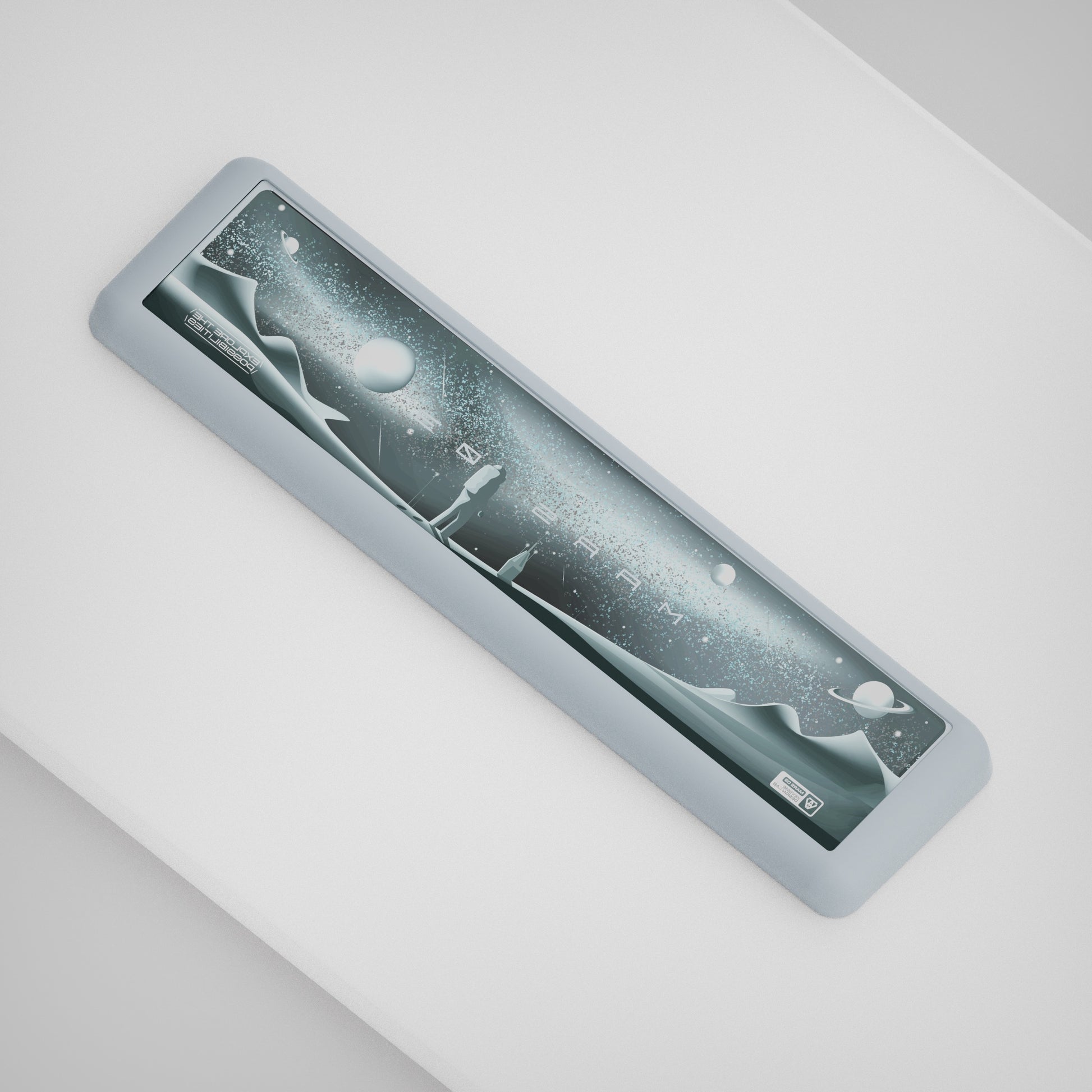 KeysMe keyboard silicone wrist rest for TKL layout mechanical keyboard