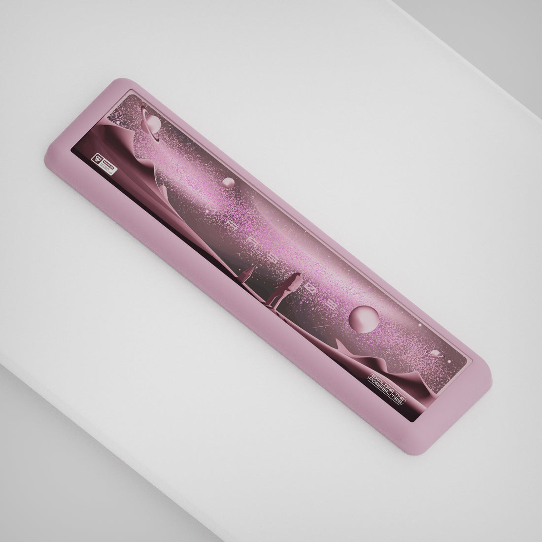 KeysMe keyboard silicone wrist rest for TKL layout mechanical keyboard