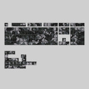 KeysMe Cherry profile dye sub pbt side lit keycaps
