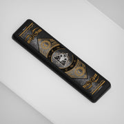 KeysMe keyboard silicone wrist rest flowing sand panel for tkl layout mechanical keyboard