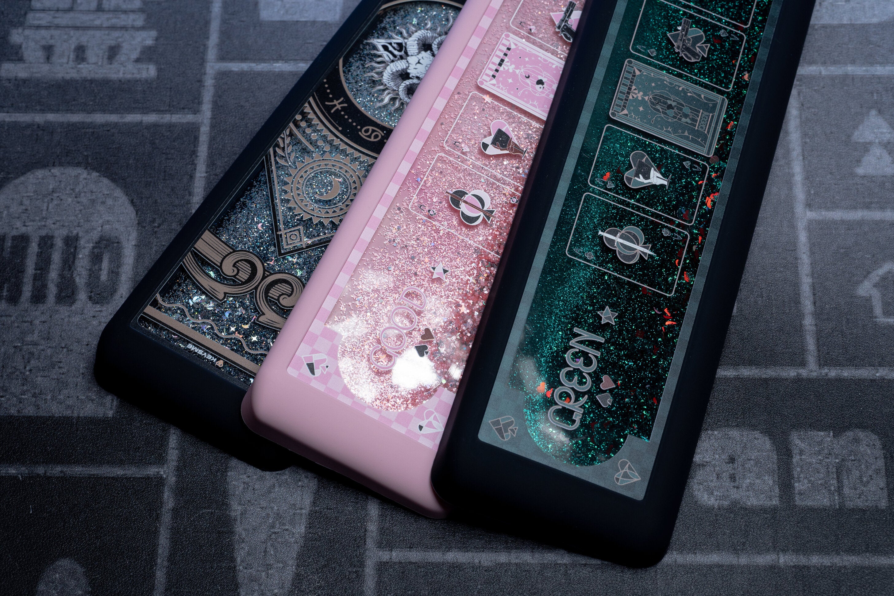 KeysMe Flowing-sand Silicone Wrist Rest TKL – KEYSME
