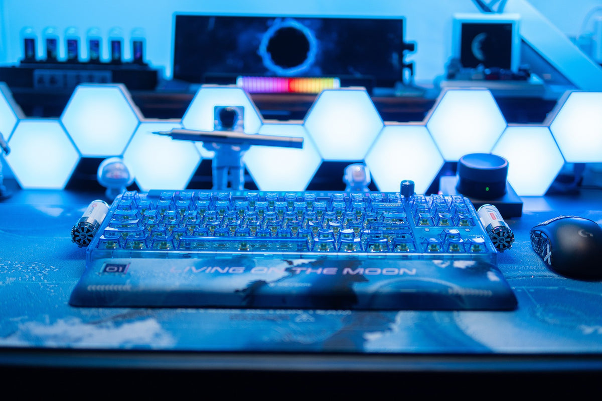 KeysMe Cherry Profile Crystal Keycap Set | Upgrade Your PC – KEYSME